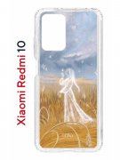 Чехол-накладка Xiaomi Redmi 10 (612846) Kruche PRINT Dafna_Ghost