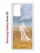Чехол-накладка Samsung Galaxy Note 20 (588938) Kruche PRINT Dafna_Ghost