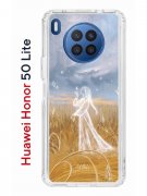 Чехол-накладка Huawei Honor 50 Lite (610636) Kruche PRINT Dafna_Ghost