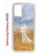 Чехол-накладка Samsung Galaxy A02s (594636) Kruche PRINT Dafna_Ghost
