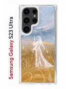 Чехол-накладка Samsung Galaxy S23 Ultra (638515) Kruche PRINT Dafna_Ghost