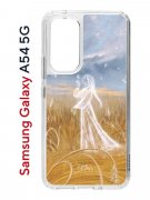 Чехол-накладка Samsung Galaxy A54 5G (638391) Kruche PRINT Dafna_Ghost