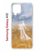 Чехол-накладка Samsung Galaxy A12 (608589) Kruche PRINT Dafna_Ghost