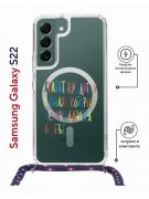 Чехол-накладка Samsung Galaxy S22 Kruche Magrope Print Хватит Нуждаться