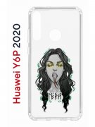 Чехол-накладка Huawei Y6p 2020 (588946) Kruche PRINT Чернотравница