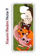 Чехол-накладка Xiaomi Redmi Note 9  (588931) Kruche PRINT Мурпринт
