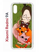 Чехол-накладка Xiaomi Redmi 9A (588935) Kruche PRINT Мурпринт