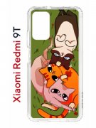 Чехол-накладка Xiaomi Redmi 9T (625951) Kruche PRINT Мурпринт
