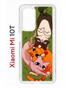 Чехол-накладка Xiaomi Mi 10T (593946) Kruche PRINT Мурпринт