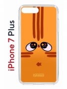 Чехол-накладка Apple iPhone 7 Plus (580664) Kruche PRINT Мурчальня