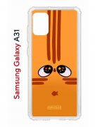 Чехол-накладка Samsung Galaxy A31 (587679) Kruche PRINT Мурчальня