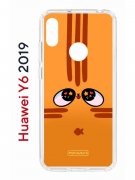 Чехол-накладка Huawei Y6 2019 (580675) Kruche PRINT Мурчальня