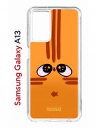 Чехол-накладка Samsung Galaxy A13 (630896) Kruche PRINT Мурчальня