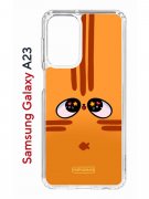 Чехол-накладка Samsung Galaxy A23 (630893) Kruche PRINT Мурчальня