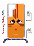 Чехол-накладка Samsung Galaxy S23 (638523) Kruche PRINT Мурчальня