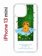 Чехол-накладка Apple iPhone 13 mini (606541) Kruche PRINT Мурмьюзик