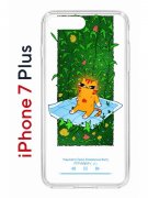 Чехол-накладка Apple iPhone 7 Plus (580664) Kruche PRINT Мурмьюзик