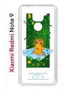 Чехол-накладка Xiaomi Redmi Note 9  (588931) Kruche PRINT Мурмьюзик