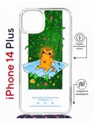 Чехол-накладка Apple iPhone 14 Plus (625962) Kruche PRINT Мурмьюзик