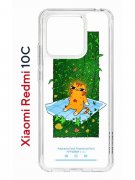 Чехол-накладка Xiaomi Redmi 10C (623779) Kruche PRINT Мурмьюзик