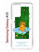 Чехол-накладка Samsung Galaxy A13 (630896) Kruche PRINT Мурмьюзик