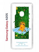 Чехол-накладка Samsung Galaxy A20S (588937) Kruche PRINT Мурмьюзик