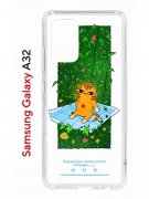 Чехол-накладка Samsung Galaxy A32 4G (598888) Kruche PRINT Мурмьюзик