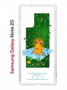 Чехол-накладка Samsung Galaxy Note 20 (588938) Kruche PRINT Мурмьюзик