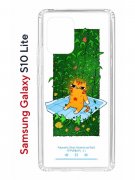 Чехол-накладка Samsung Galaxy S10 Lite (582683) Kruche PRINT Мурмьюзик