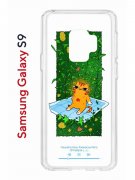 Чехол-накладка Samsung Galaxy S9  (580669) Kruche PRINT Мурмьюзик