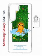 Чехол-накладка Samsung Galaxy S23 Plus (634254) Kruche PRINT Мурмьюзик