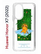 Чехол-накладка Huawei Honor X7  (638390) Kruche PRINT Мурмьюзик