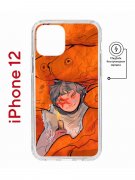 Чехол-накладка Apple iPhone 12  (598886) Kruche PRINT Зак в мире снов