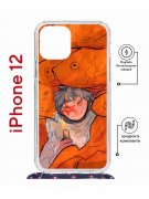 Чехол-накладка Apple iPhone 12  (598927) Kruche PRINT Зак в мире снов