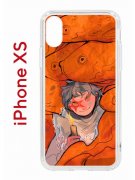 Чехол-накладка Apple iPhone X (580677) Kruche PRINT Зак в мире снов
