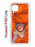 Чехол-накладка Huawei P40 Lite  (588940) Kruche PRINT Зак в мире снов