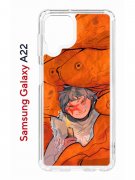 Чехол-накладка Samsung Galaxy A22 4G (606545) Kruche PRINT Зак в мире снов