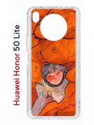 Чехол-накладка Huawei Honor 50 Lite (610636) Kruche PRINT Зак в мире снов