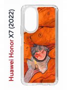 Чехол-накладка Huawei Honor X7  (638390) Kruche PRINT Зак в мире снов