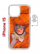 Чехол-накладка Apple iPhone 15 (641584) Kruche PRINT Зак в мире снов