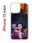 Чехол-накладка Apple iPhone 13 mini (606541) Kruche PRINT Со смыслом