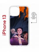 Чехол-накладка Apple iPhone 13 (610627) Kruche PRINT Со смыслом