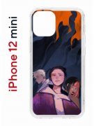 Чехол-накладка Apple iPhone 12 mini (588924) Kruche PRINT Со смыслом