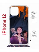 Чехол-накладка Apple iPhone 12  (598927) Kruche PRINT Со смыслом