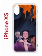 Чехол-накладка Apple iPhone X (580677) Kruche PRINT Со смыслом