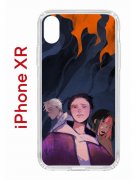 Чехол-накладка Apple iPhone XR (580656) Kruche PRINT Со смыслом