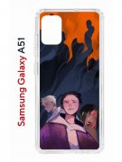 Чехол-накладка Samsung Galaxy A51 (582691) Kruche PRINT Со смыслом