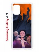 Чехол-накладка Samsung Galaxy A71 (582679) Kruche PRINT Со смыслом