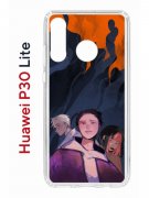 Чехол-накладка Huawei P30 Lite (585137) Kruche PRINT Со смыслом