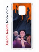 Чехол-накладка Xiaomi Redmi Note 9 Pro  (588932) Kruche PRINT Со смыслом